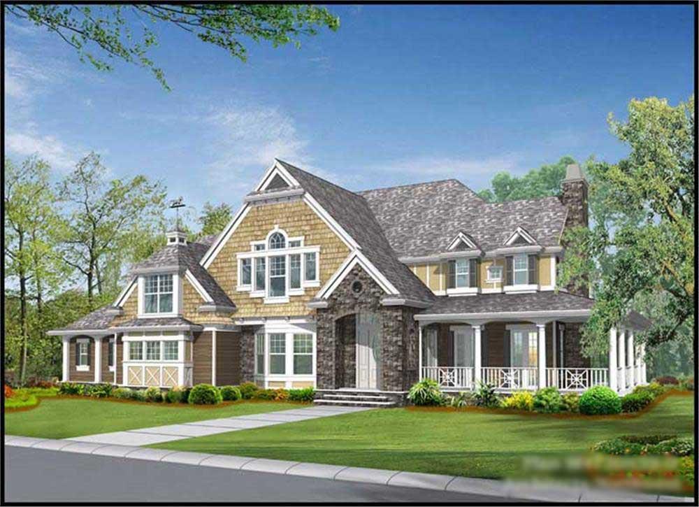 Main image for house plan # 15122