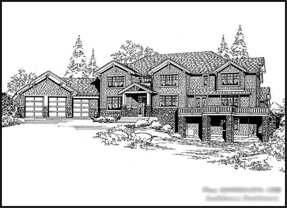 Main image for house plan # 15134