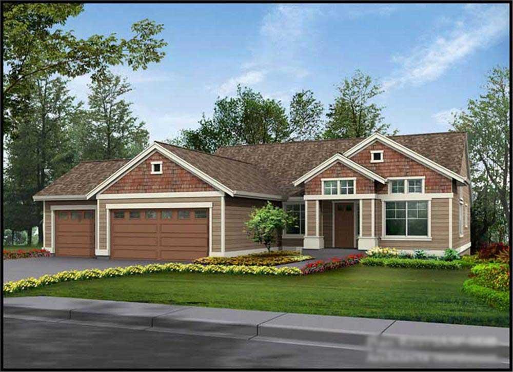 Main image for house plan # 15258