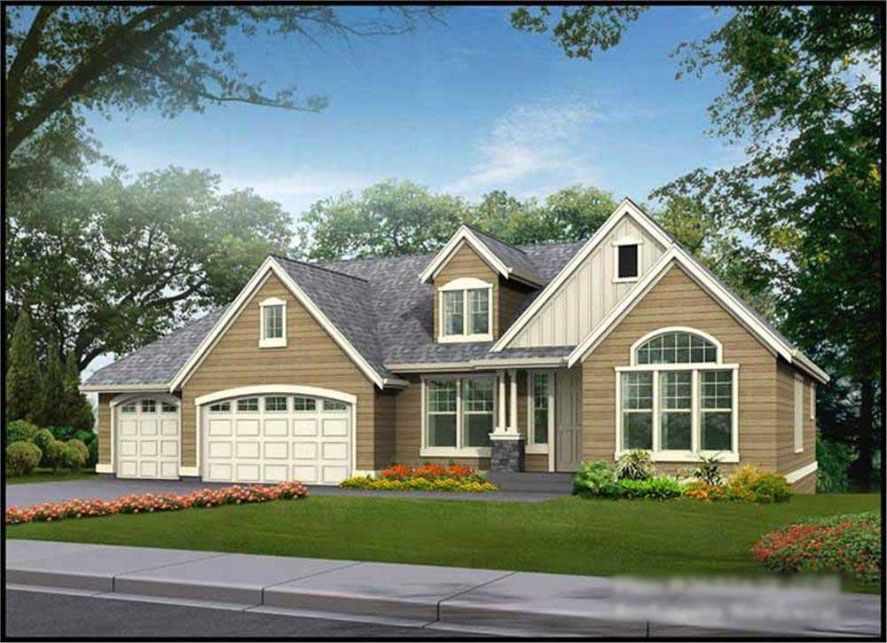 Main image for house plan # 15263