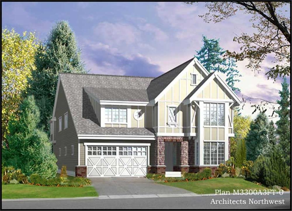 Main image for house plan # 9328