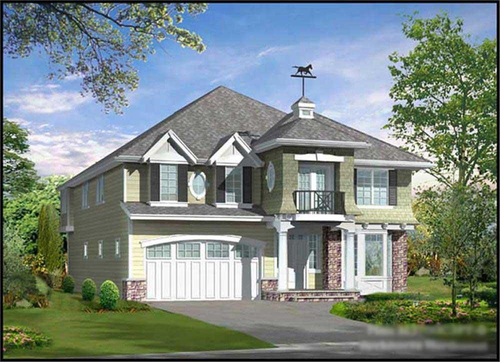 Main image for house plan # 15004