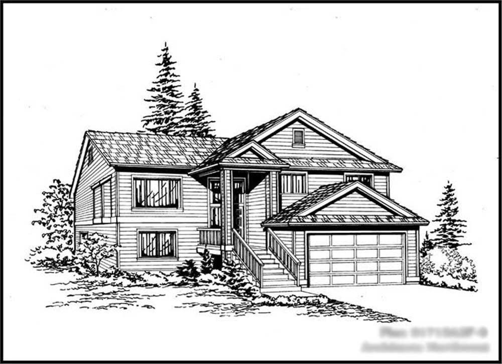 Main image for house plan # 15296