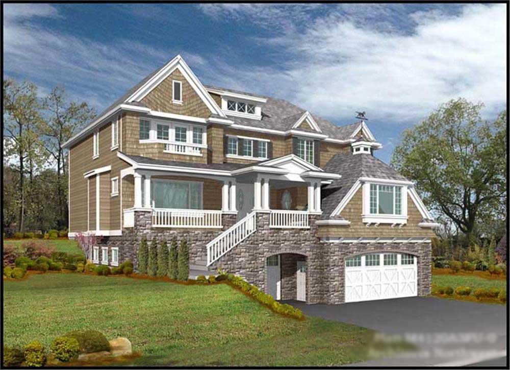Main image for house plan # 9356