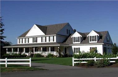 5-Bedroom, 5315 Sq Ft Luxury Country Home - Plan #115-1271 - Main Exterior