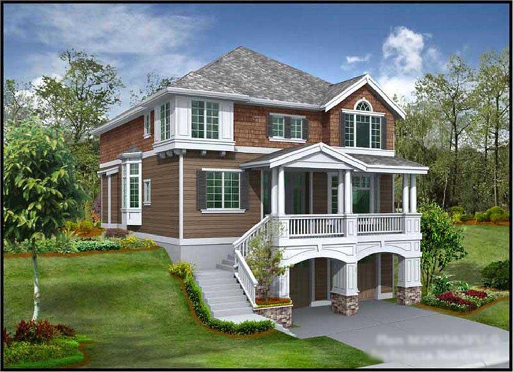 Main image for house plan # 9321