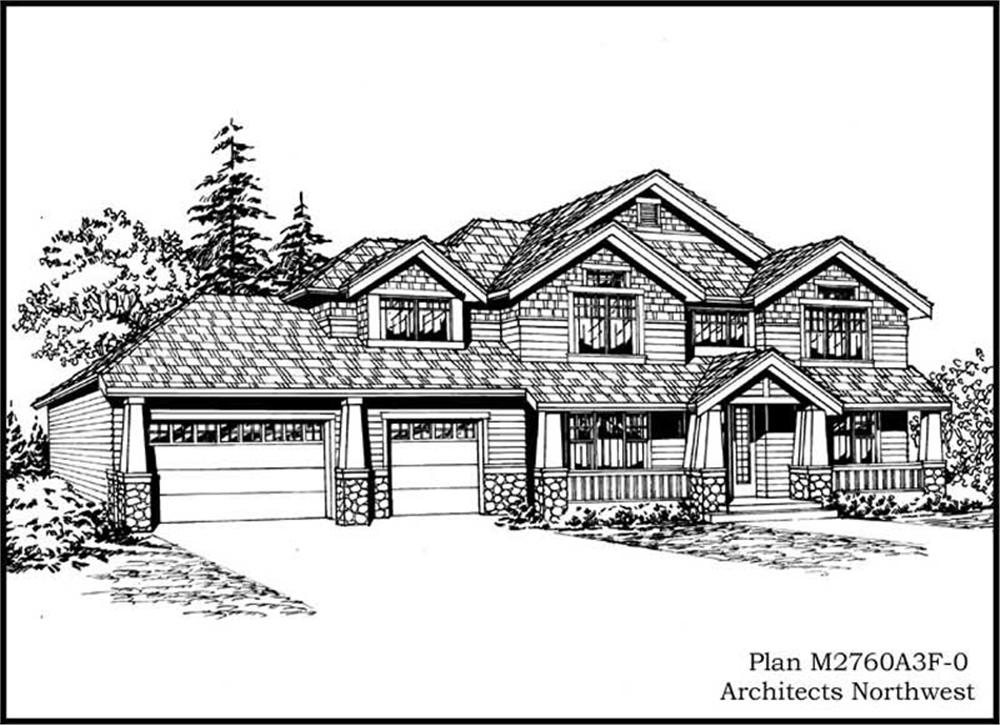 Main image for house plan # 14787