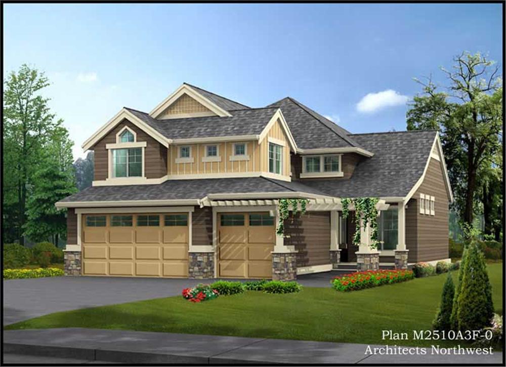 Main image for house plan # 14734