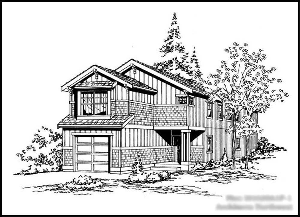 Main image for house plan # 14616