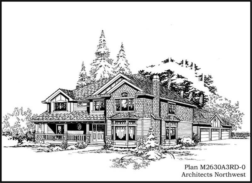 Main image for house plan # 14755