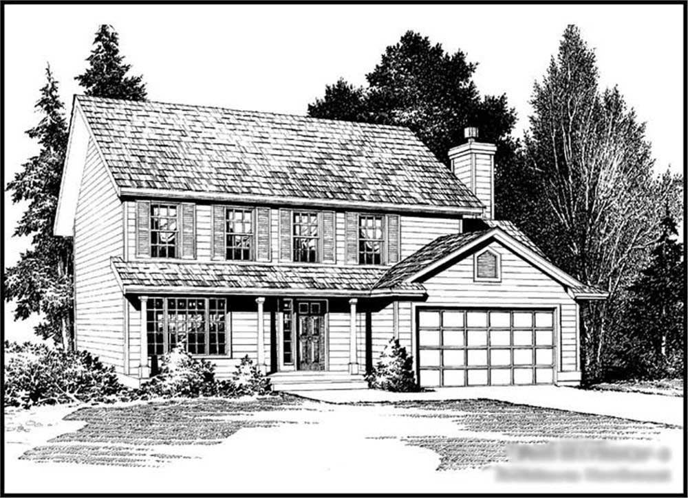 Main image for house plan # 14621