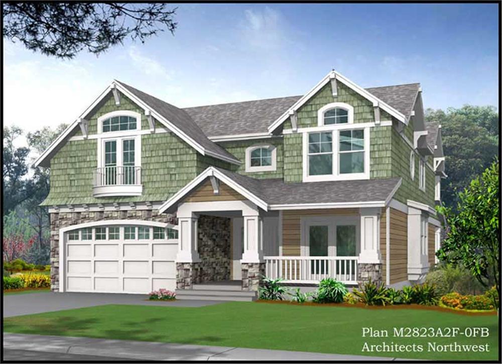 Main image for house plan # 9314