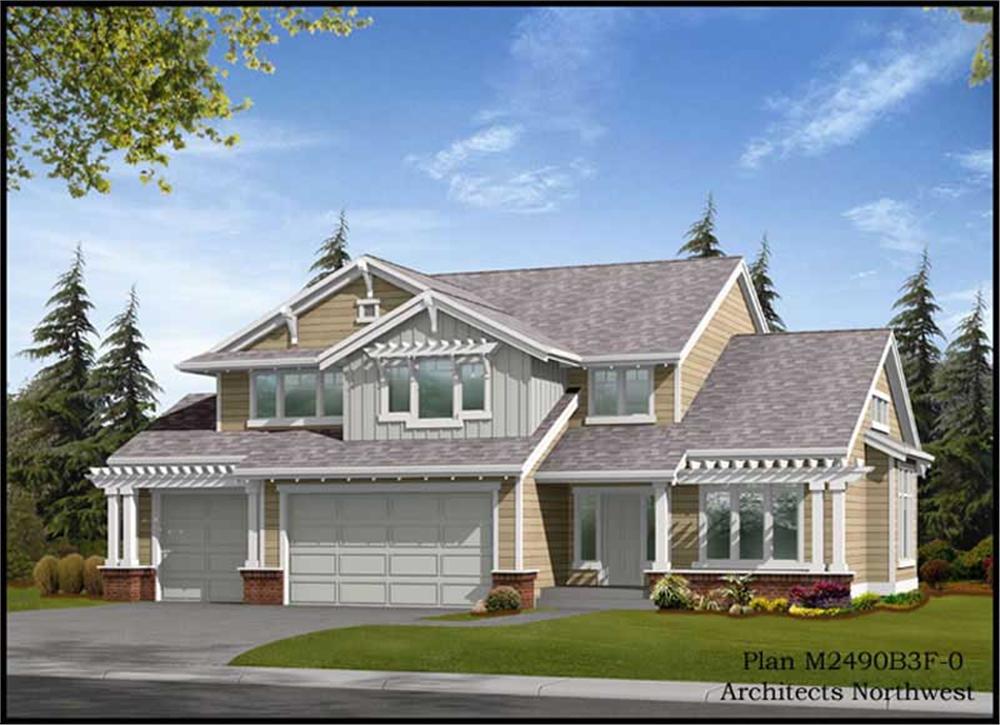 Main image for house plan # 9267