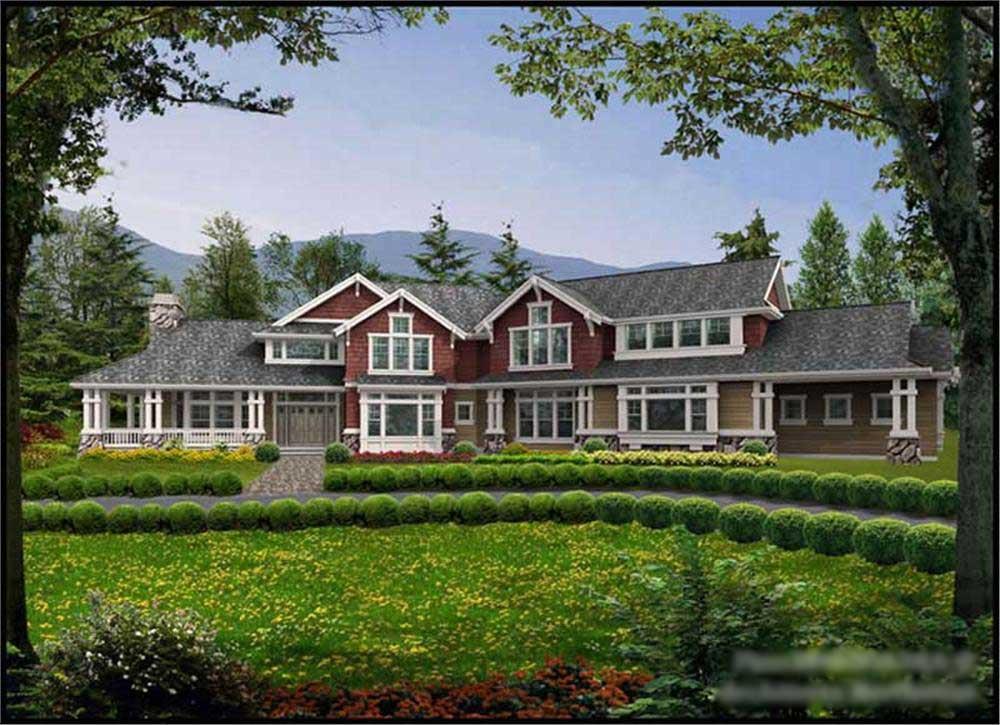 Main image for house plan # 9361