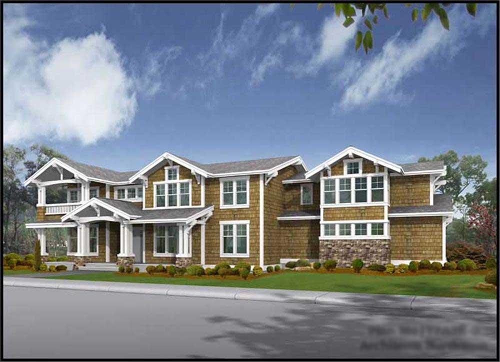 Main image for house plan # 9358