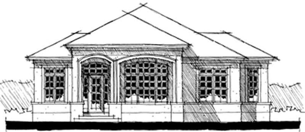 Main image for house plan # 9957