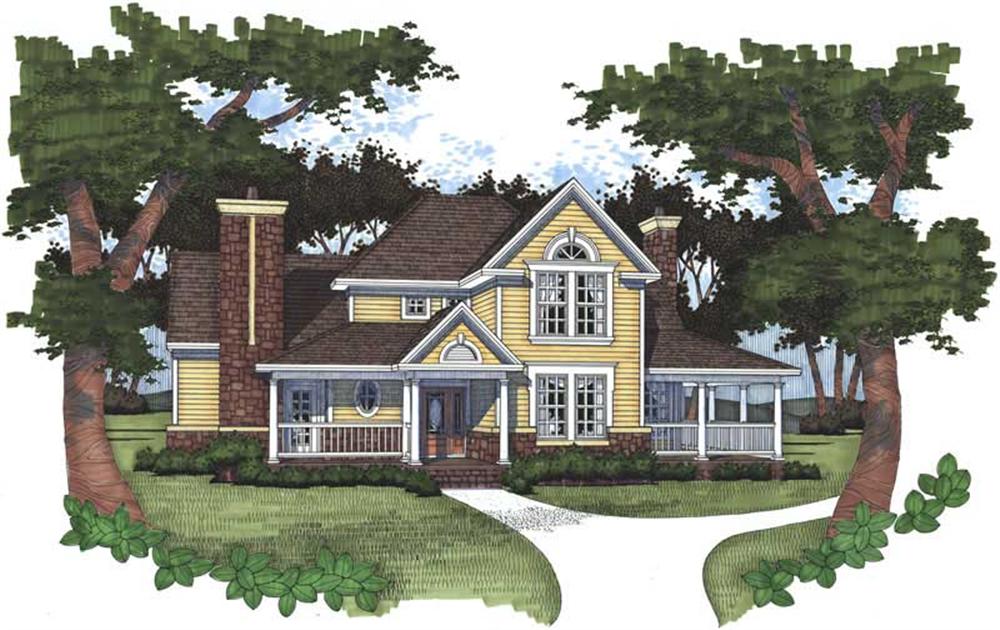 Main image for house plan # 20763