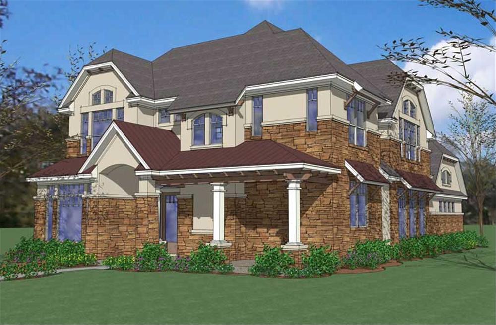 Main image for house plan # 20847
