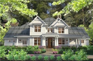 3-Bedroom, 2575 Sq Ft Southern House Plan - 117-1113 - Front Exterior