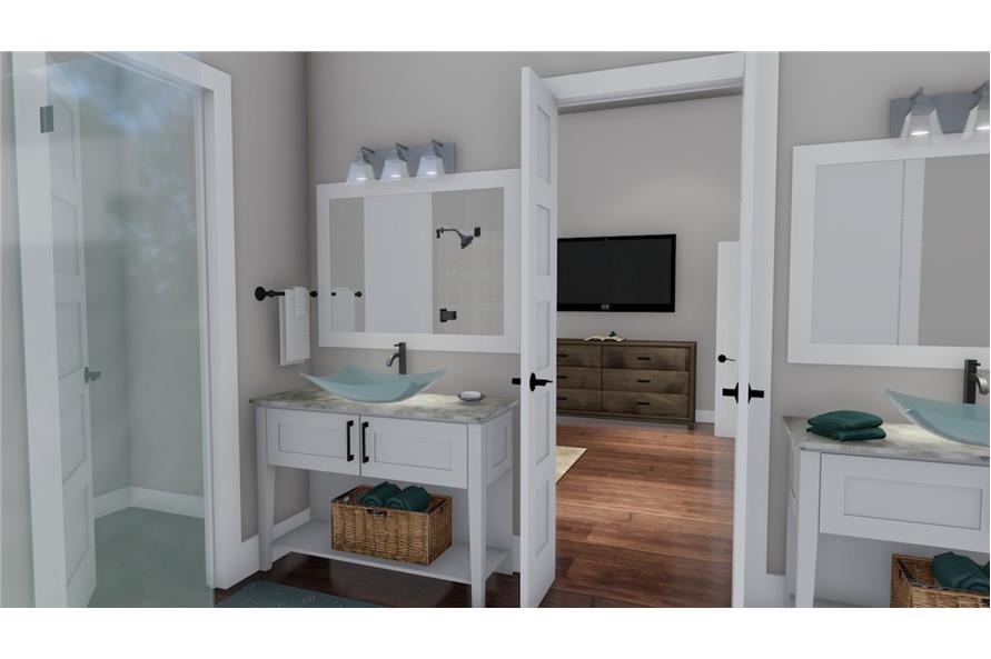 Master Bathroom of this 3-Bedroom,2504 Sq Ft Plan -2504