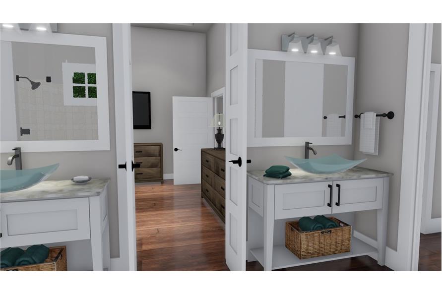 Master Bathroom of this 3-Bedroom,2504 Sq Ft Plan -2504