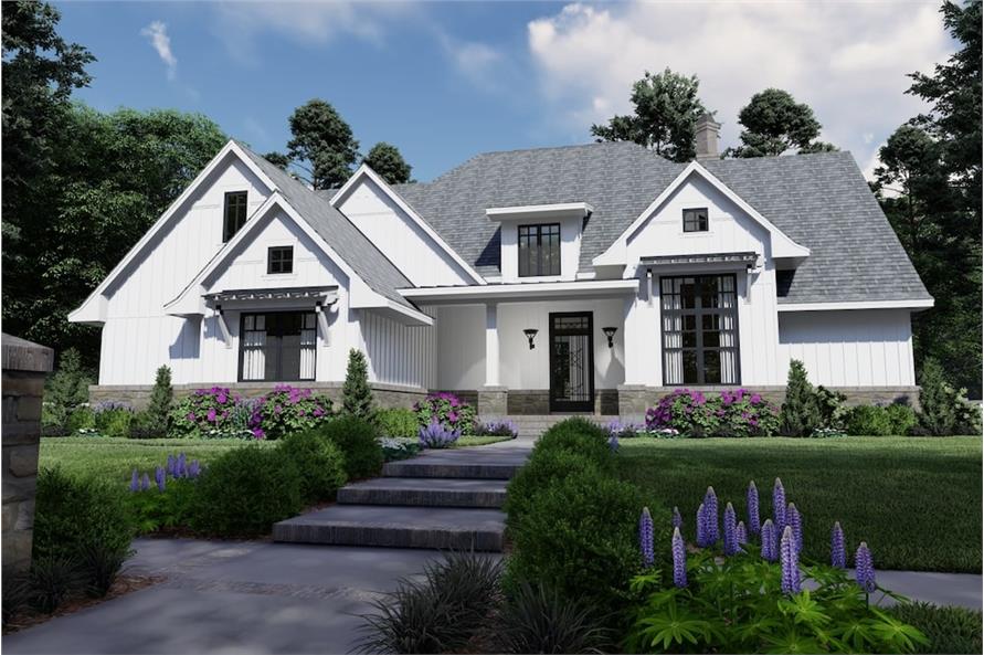 Home Exterior Photograph of this 4-Bedroom,2191 Sq Ft Plan -2191
