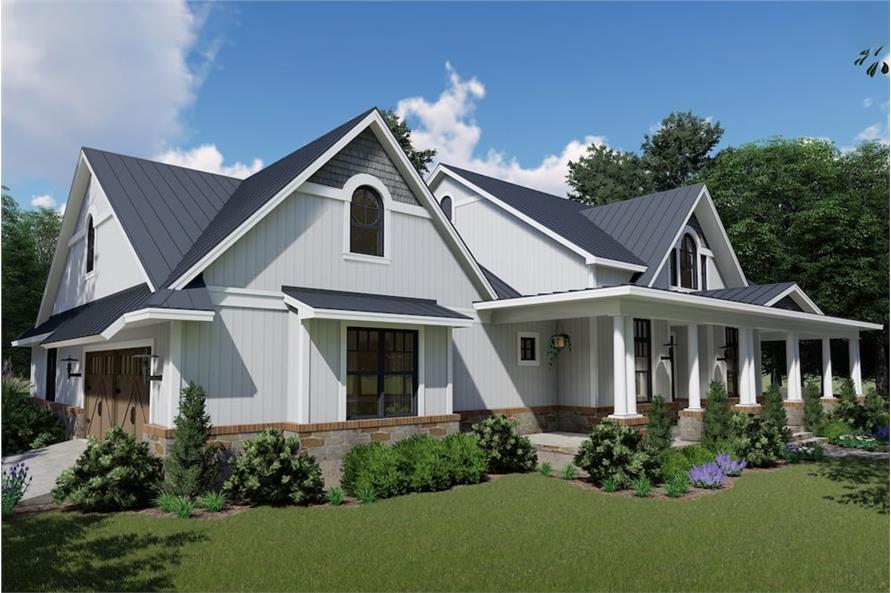 Left Side View of this 3-Bedroom,2787 Sq Ft Plan -2787