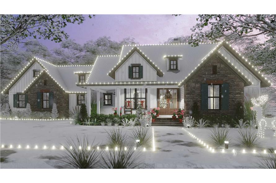 Home at Holidays of this 3-Bedroom,1988 Sq Ft Plan -117-1139