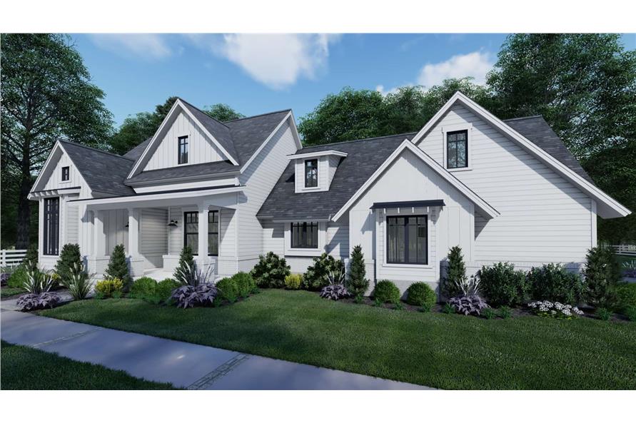 Right View of this 3-Bedroom,1486 Sq Ft Plan -117-1140