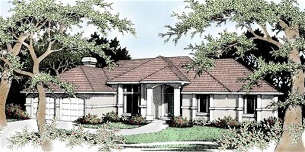 Main image for house plan # 2043