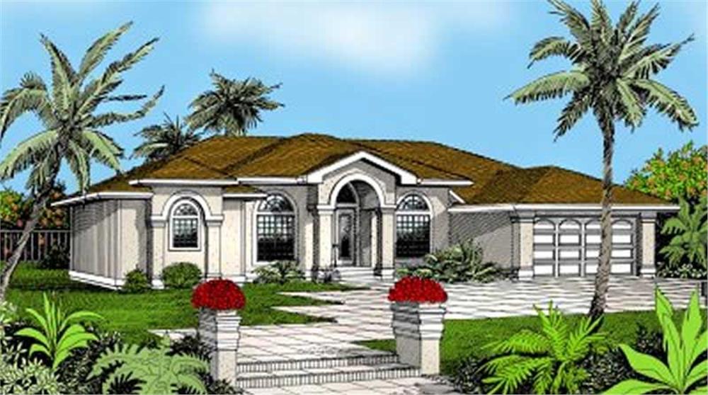 Main image for house plan # 2099