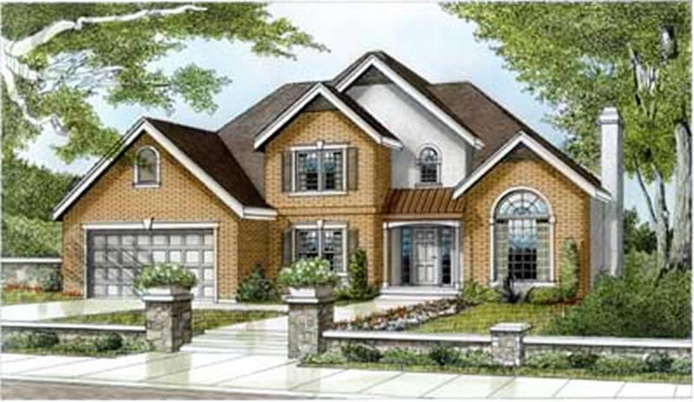 Main image for house plan # 2086