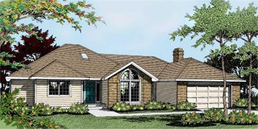 Main image for house plan # 2035