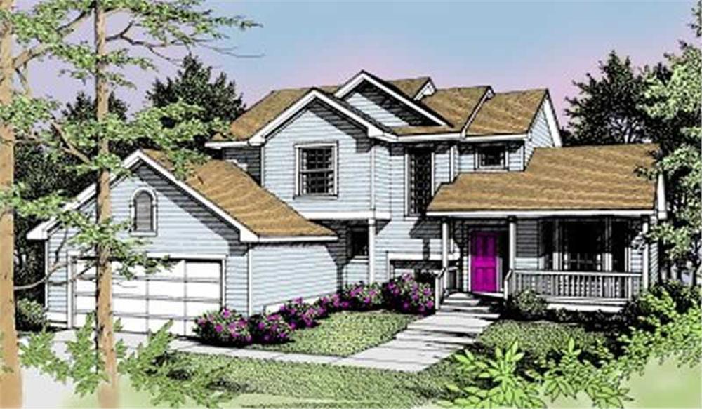 Main image for house plan # 2004