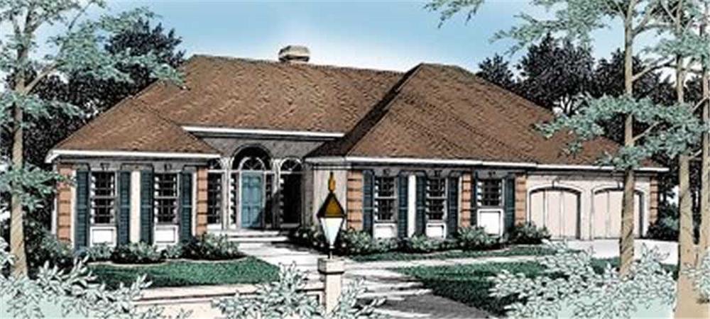 Main image for house plan # 2095