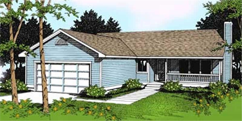Main image for house plan # 1993