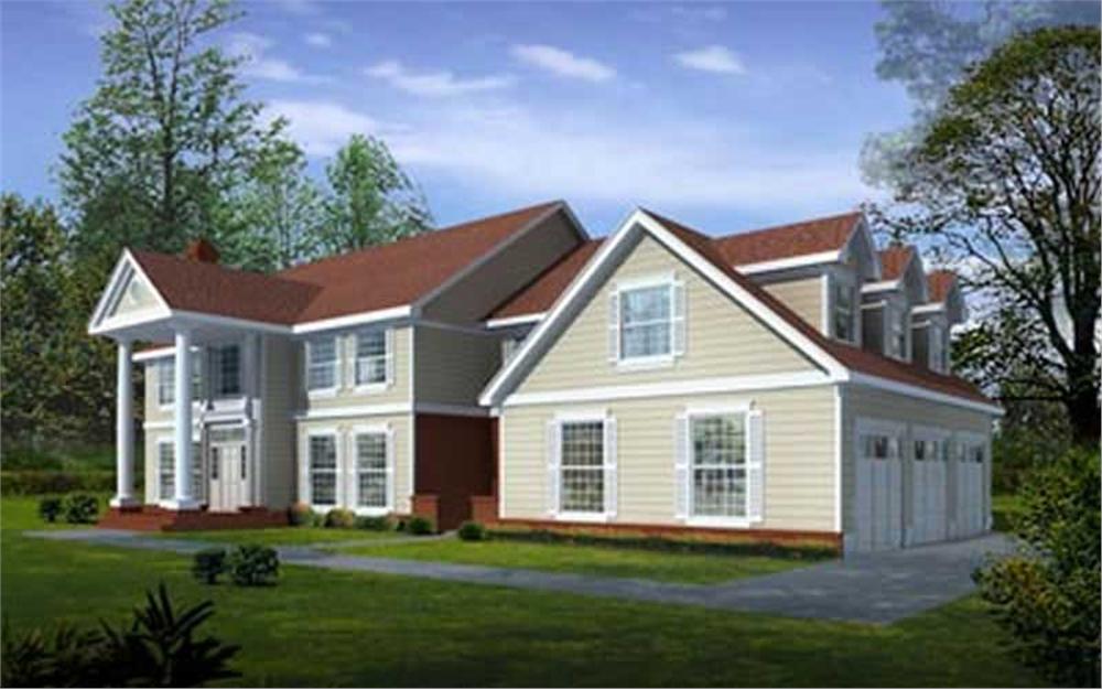Main image for house plan # 2130
