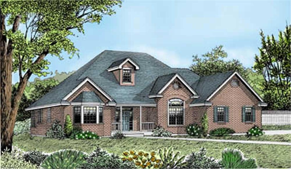 Main image for house plan # 2056