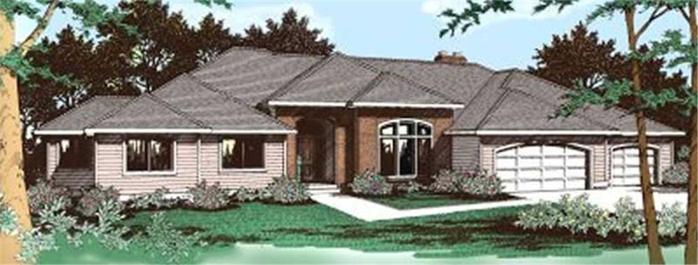 Main image for house plan # 2109