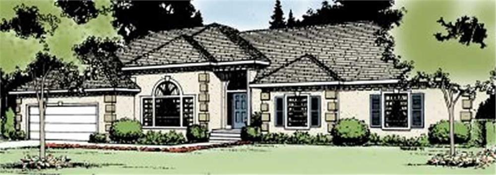Main image for house plan # 2052