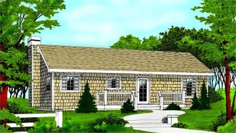 Main image for house plan # 1943