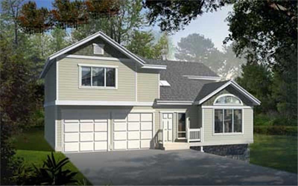 Main image for house plan # 14554