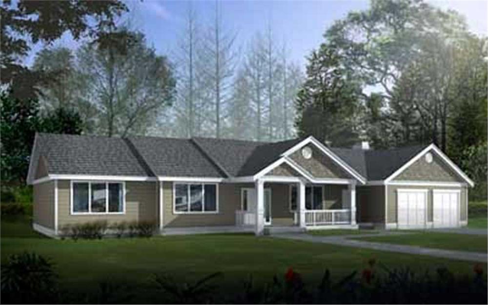 Main image for house plan # 14548
