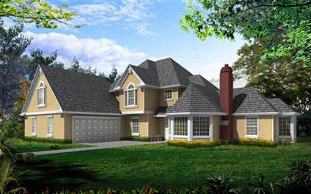 Main image for house plan # 17117