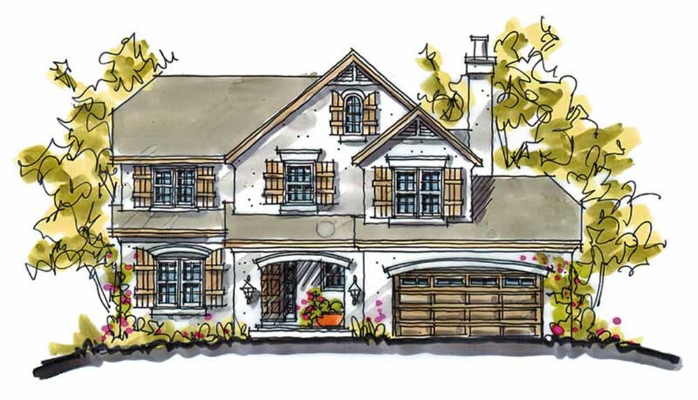 Main image for house plan # 5767