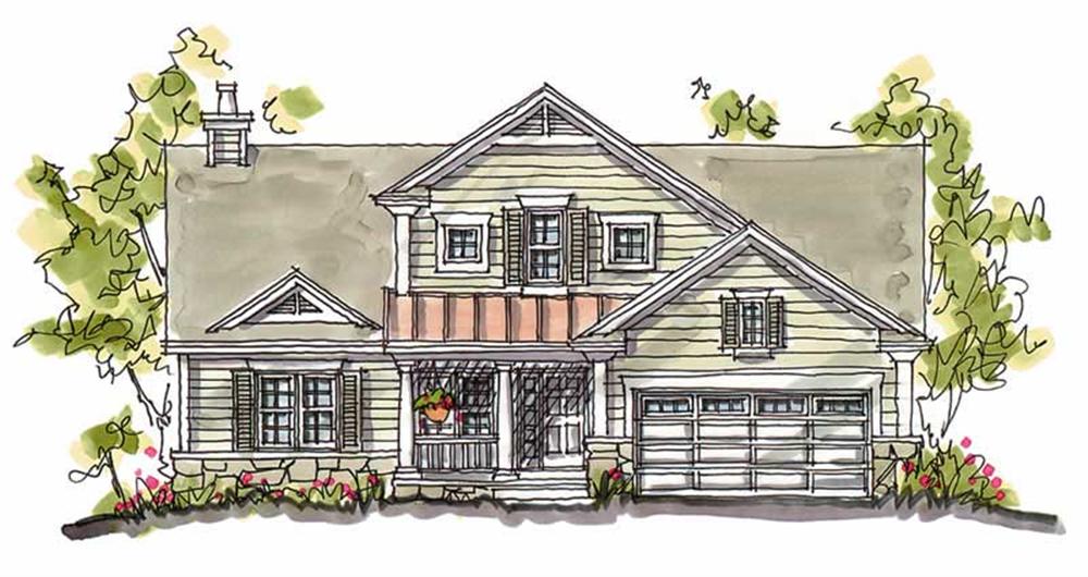 Main image for house plan # 5772