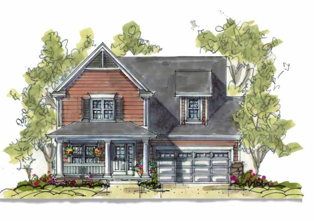 Main image for house plan # 5819