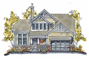 3-Bedroom, 1818 Sq Ft Country House Plan - 120-1120 - Front Exterior