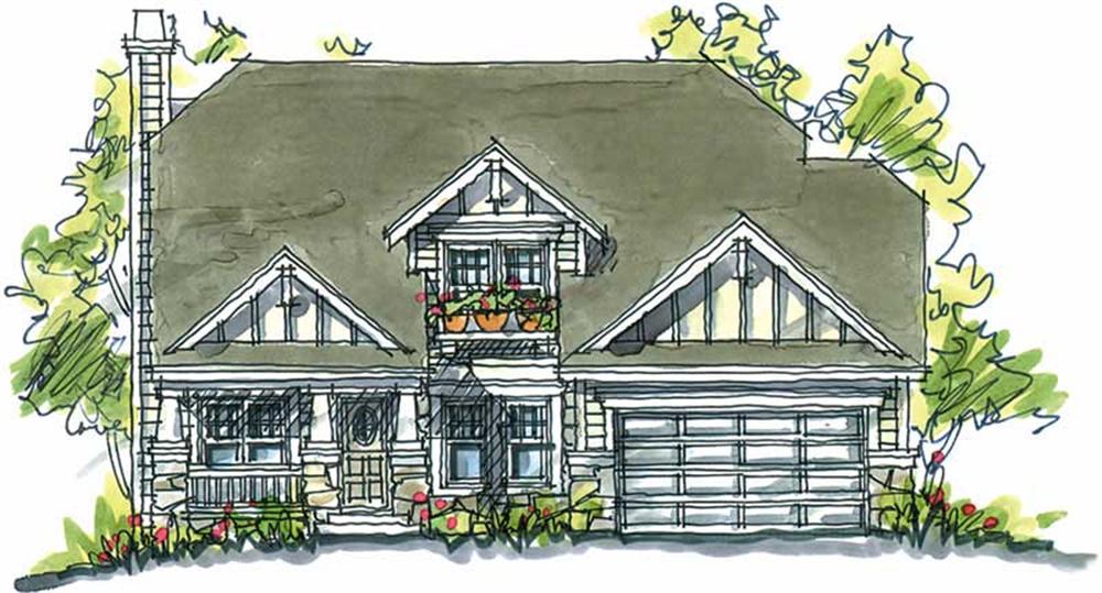 Main image for house plan # 5792