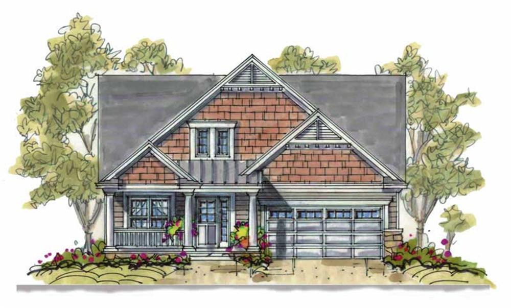 Main image for house plan # 5825